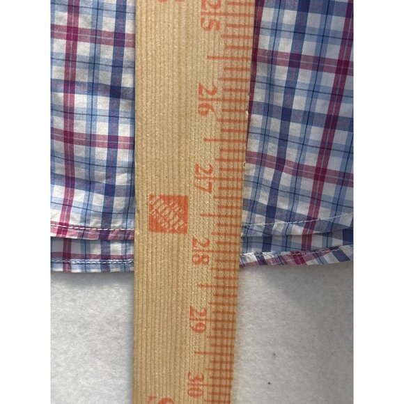 Jeremy Argyle NYC Mens Plaid Button-Down Long Sleeve Shirt M 100% Cotton - Picture 7 of 11